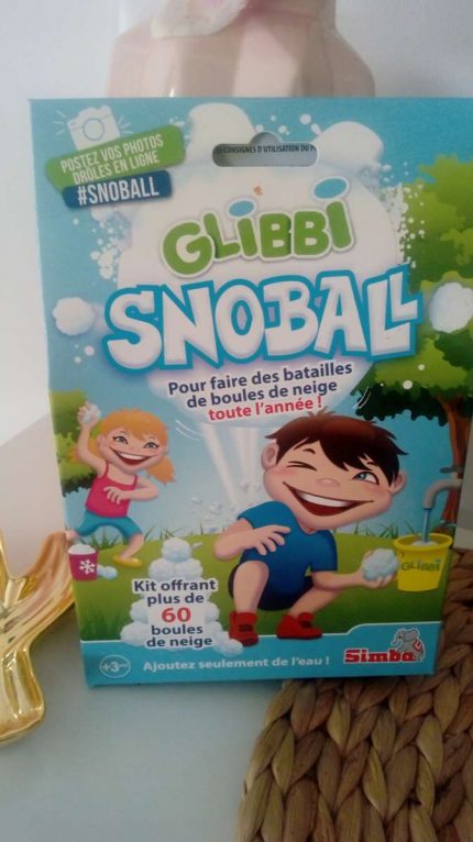 De la neige en été ! Glibbi Snoball /Simba toys