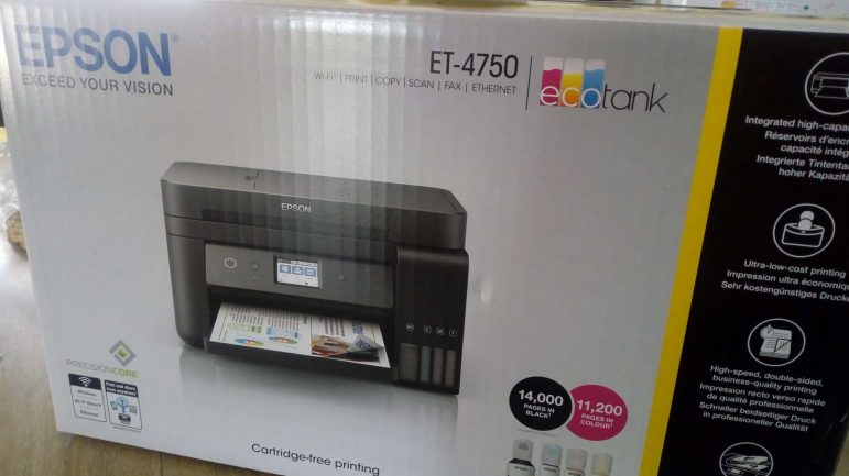 Test de l’imprimante Ecotank ET-4750 EPSON