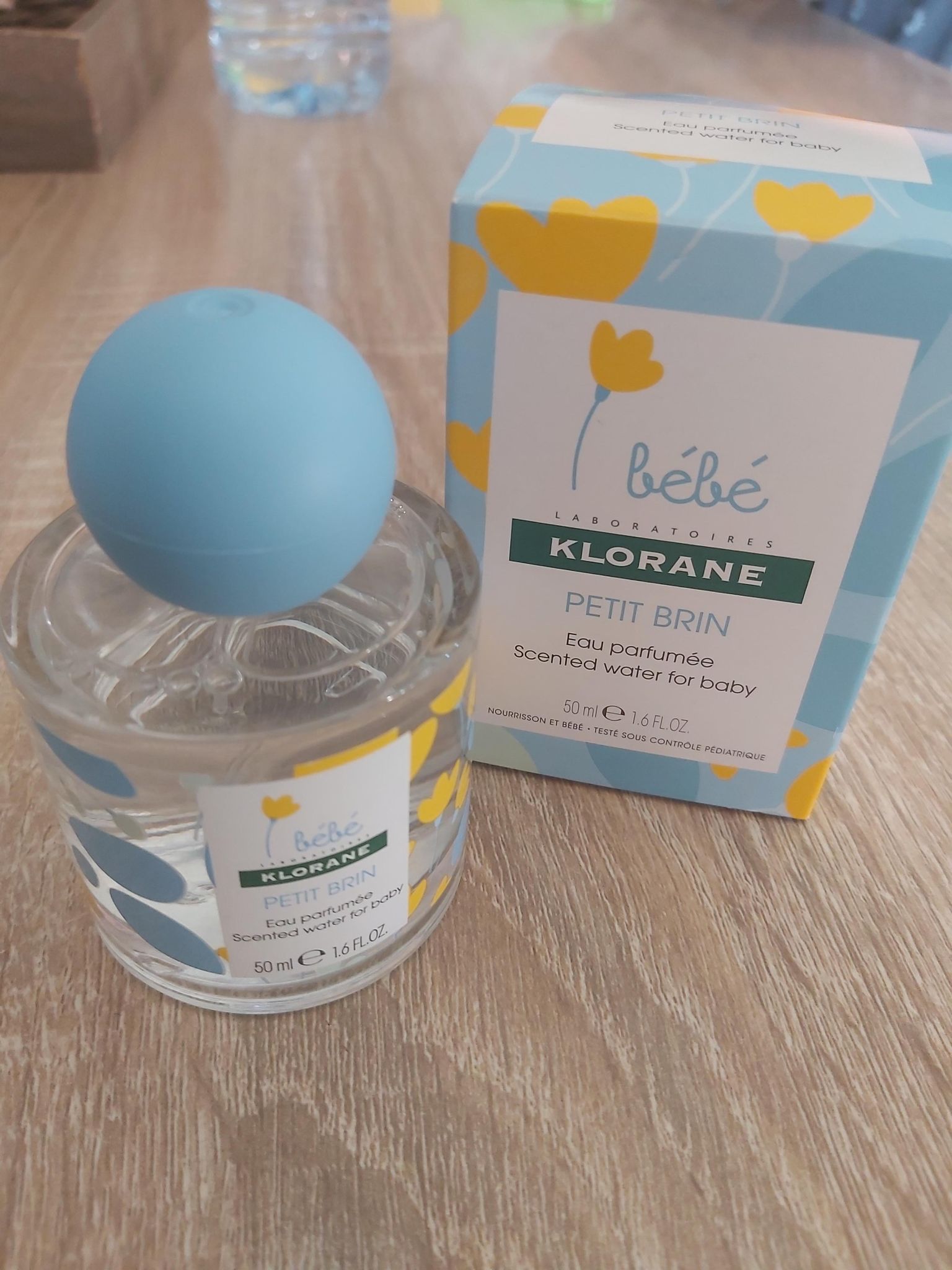 L'eau de toilette Klorane de mon petit Louis /NOTINO UNE MINUTE DE BEAUTE